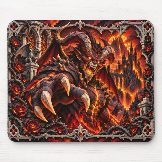Demon, Paper Cut Monster Muismat (Voorkant)