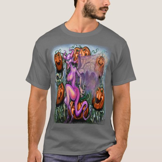 Demon Pompoenen T-shirt (Voorkant)