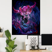 Demon Poster (Thuiskantoor)