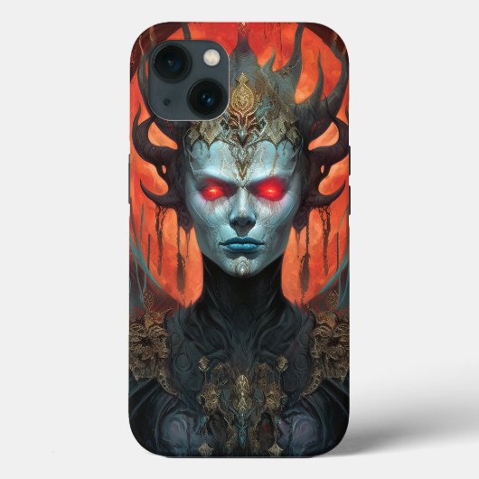 Demon Queen Dark Goddess Fantasy Art Case-Mate iPhone Case (Achterkant)
