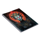 Demon Queen Dark Goddess Fantasy Art Notitieboek (Rechterzijde)