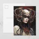 Demon Queen Fantasy Kunst Briefkaart (Voorkant / Achterkant)