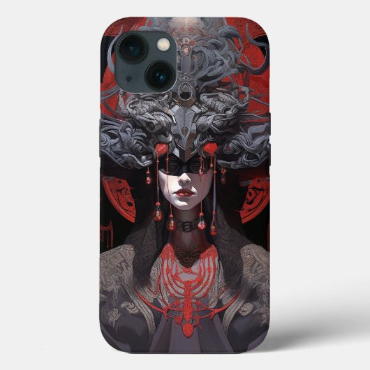 Demon Queen Fantasy Kunst Case-Mate iPhone Case (Achterkant)