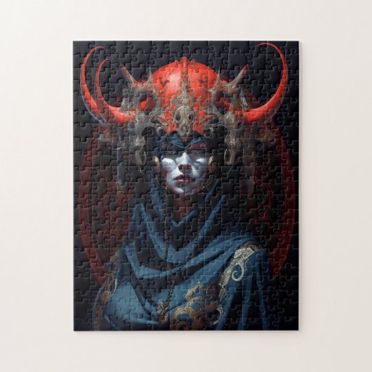 Demon Queen Fantasy Kunst Legpuzzel (Verticaal)