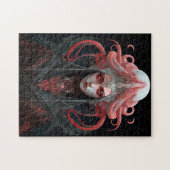 Demon Queen Fantasy Kunst Legpuzzel (Horizontaal)