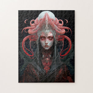 Demon Queen Fantasy Kunst Legpuzzel