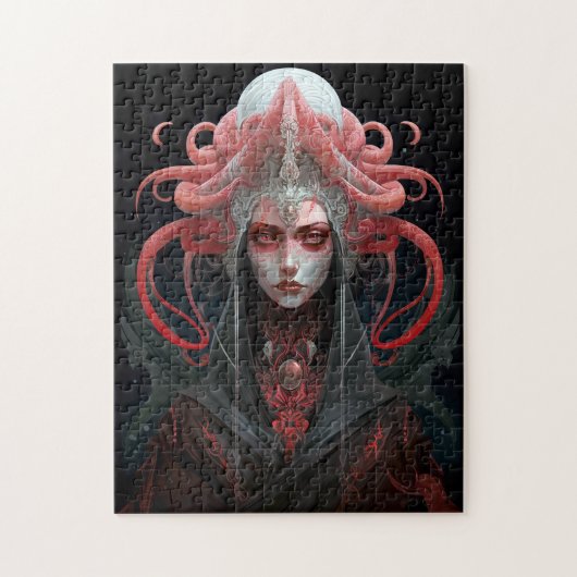 Demon Queen Fantasy Kunst Legpuzzel (Verticaal)