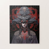 Demon Queen Fantasy Kunst Legpuzzel (Verticaal)