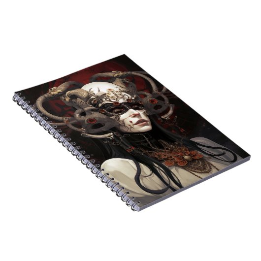 Demon Queen Fantasy Kunst Notitieboek (Rechterzijde)