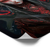 Demon Queen Fantasy Kunst Poster (Hoek)