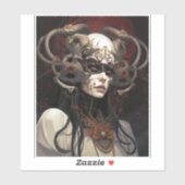 Demon Queen Fantasy Kunst Sticker (Vel)