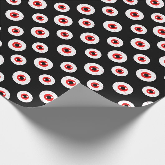 Demon Red Eyeball Cadeaupapier (Hoek)