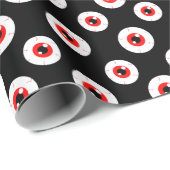 Demon Red Eyeball Cadeaupapier (Rol Hoek)
