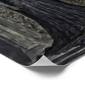 Demon ridder in een gotische kerk poster (Hoek)