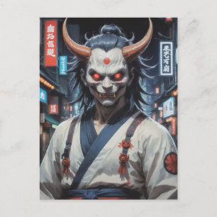 Demon Samurai Briefkaart