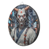 Demon Samurai Dartbord (Voorkant Rechts)