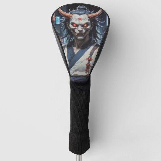 Demon Samurai Golfheadcover (Voorkant)