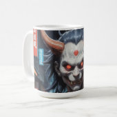 Demon Samurai Koffiemok (Voorkant links)