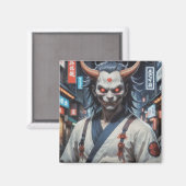 Demon Samurai Magneet (Voorkant / Achterkant)