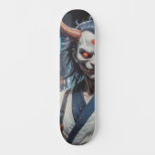 Demon Samurai Persoonlijk Skateboard (Voorkant)
