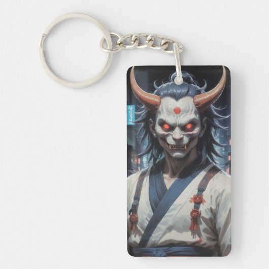 Demon Samurai Sleutelhanger (Voorkant)