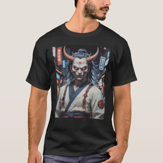 Demon Samurai T-shirt (Voorkant)