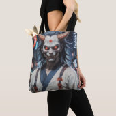 Demon Samurai Tote Bag (Dichtbij)