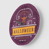 Demon Scary Halloween Party Grote Klok (Hoek)