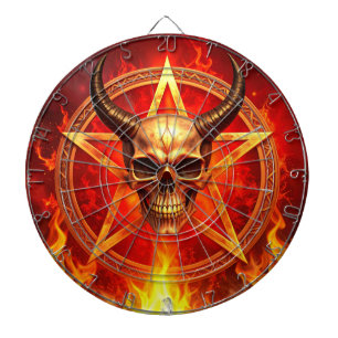 Demon Schedel Dartbord