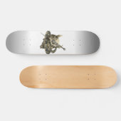 Demon Schedel Python Slang Skateboard (Horizontaal)