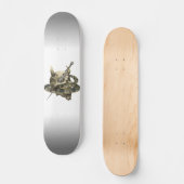 Demon Schedel Python Slang Skateboard (Voorkant)