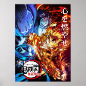 Demon Senjuro Rengoku Poster (Voorkant)