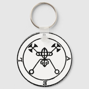 Demon Sigil Pendant for Demon Bael Sleutelhanger