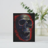 Demon Skull 1 Briefkaart (Staand voorkant)