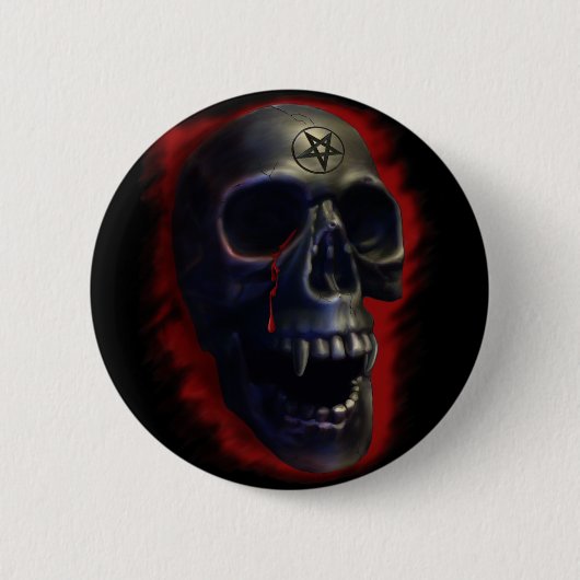 Demon Skull 1 Button (Voorkant)