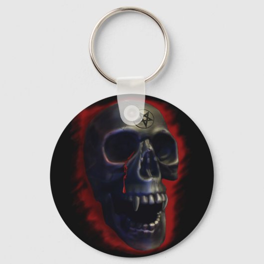 Demon Skull 1 Sleutelhanger (Voorkant)