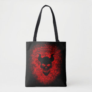 Demon Skull Amazing Demon Boy Canvas tas