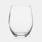 Demon Skull Firestorm Wijnglas Zonder Voet (Links)