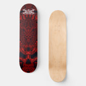 DEMON SKULL PERSOONLIJK SKATEBOARD (Voorkant)