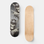 Demon Skull Persoonlijk Skateboard (Voorkant)
