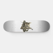 Demon Skull Python Snake Skateboard (Horizontaal)