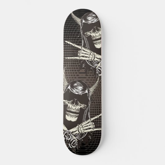 Demon Skull Skateboard (Voorkant)