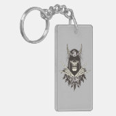 Demon Skull Sleutelhanger (Voorkant Links)