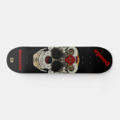 Demon Skull Speed Demon Dd Brand Persoonlijk Skateboard (Horizontaal)