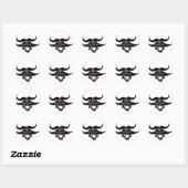 Demon Skull Stickers (Vel)