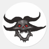 Demon Skull Stickers (Voorkant)