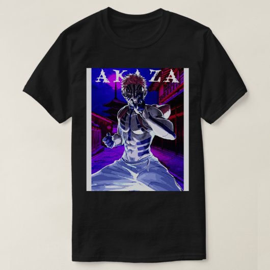 Demon Slayer Akaza T-shirt (Design voorkant)