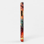 Demon Slayer anime Tanjiru vuurkracht Case-Mate iPhone Case (Achterkant/rechts)