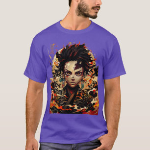 Demon Slayer boeiende personages T-shirt