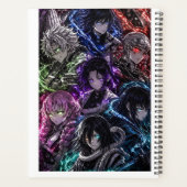 Demon slayer boek  planner (Achterkant)